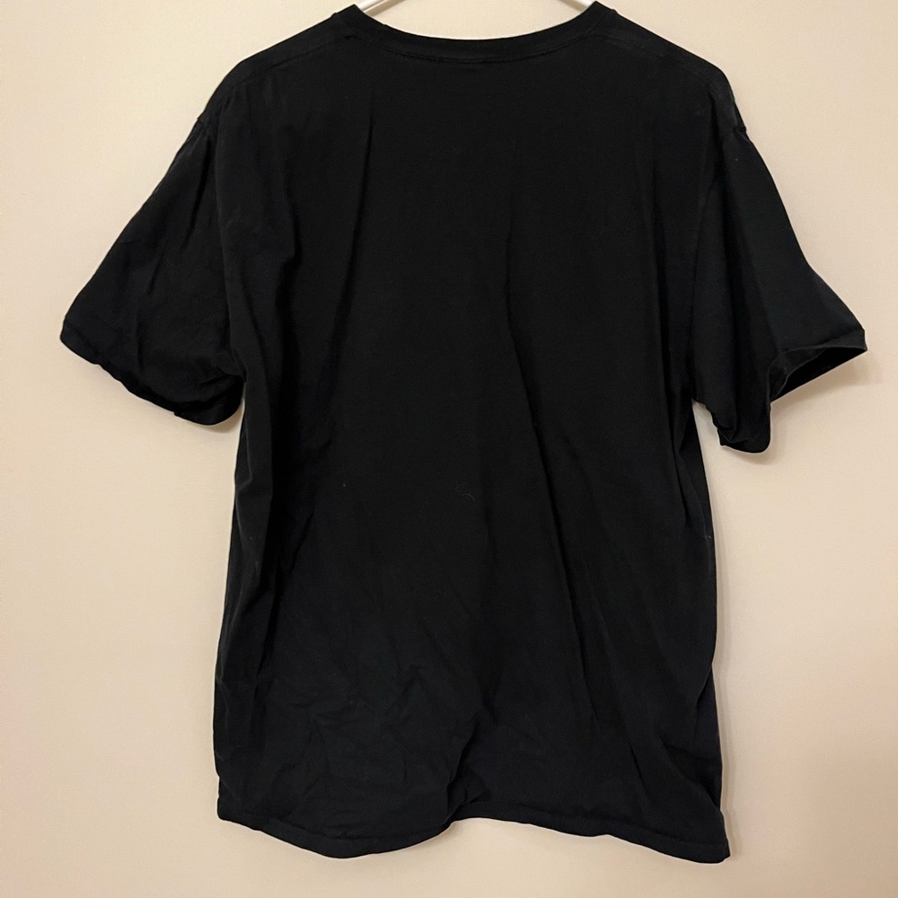 Sleek Black Men's Short Sleeve Tee